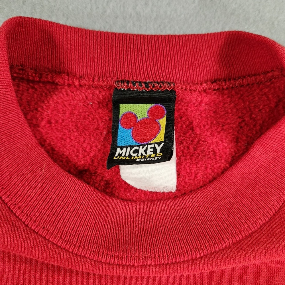 Disney Red Mickey Sweatshirt - Picture 2 of 6